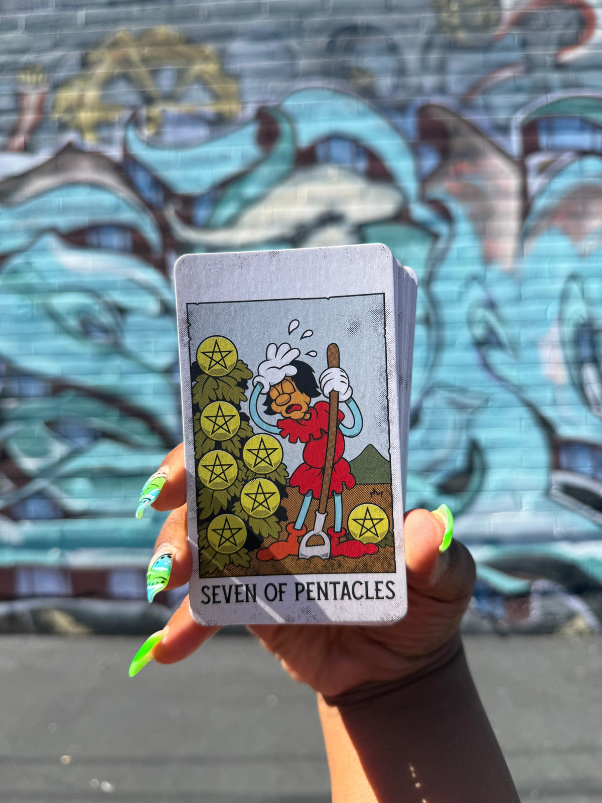Mystical Medleys: A Vintage Cartoon Tarot Deck