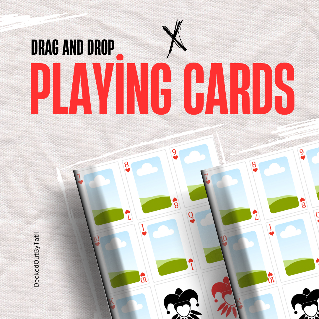 Playing Card Canva Template