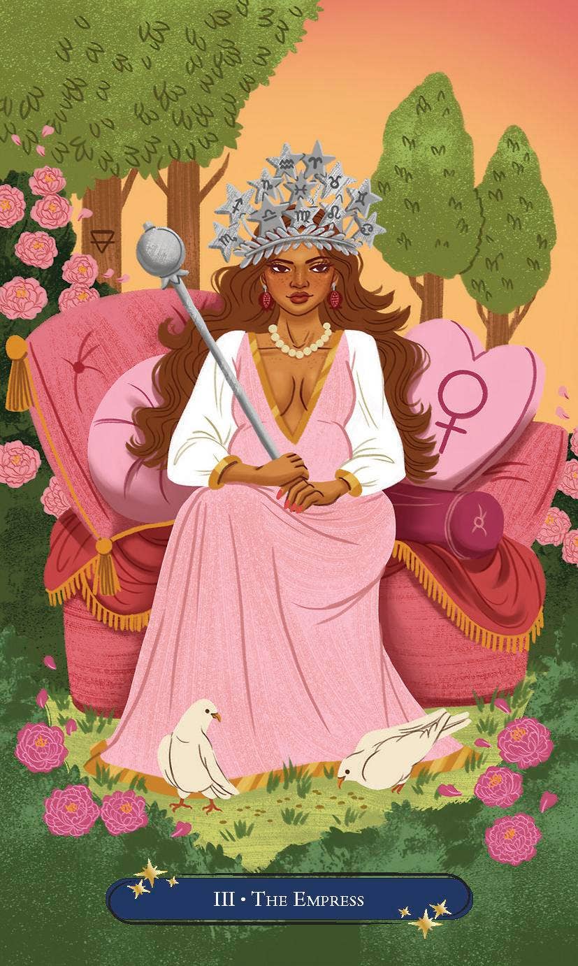 Divine Cosmos Tarot (Astrology Tarot Kit)