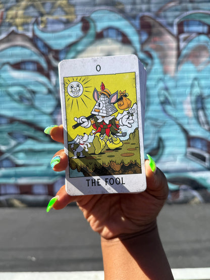 Mystical Medleys: A Vintage Cartoon Tarot Deck