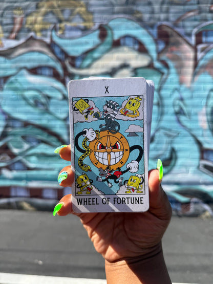 Mystical Medleys: A Vintage Cartoon Tarot Deck