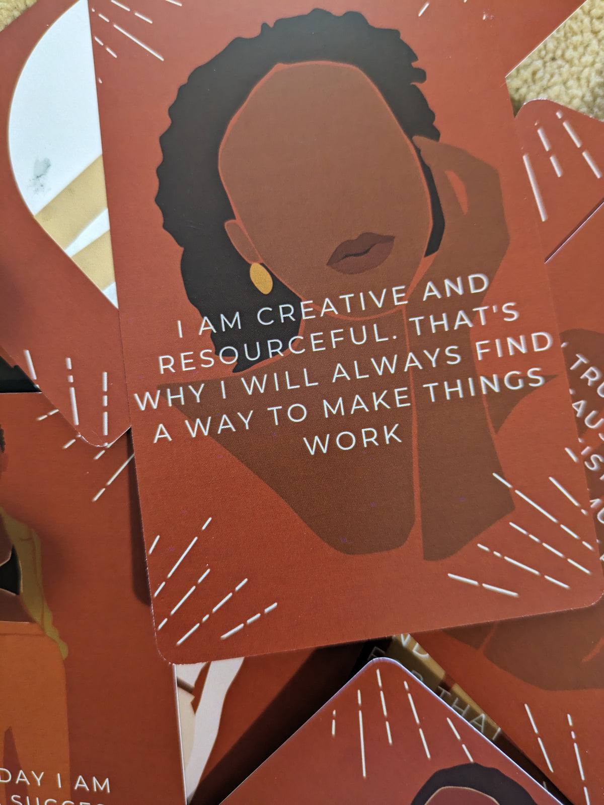 Lady Boss Affirmation Deck