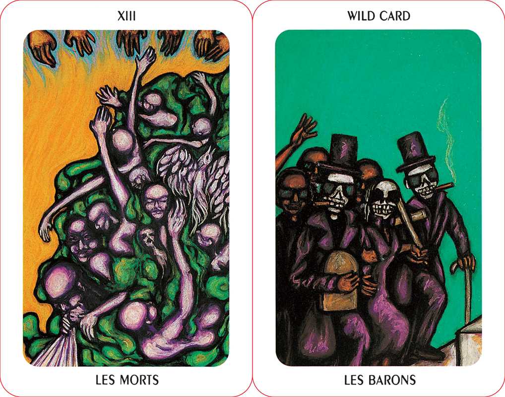 New Orleans Voodoo Tarot by Louis Martinié: Flashcards; 288 pages / English