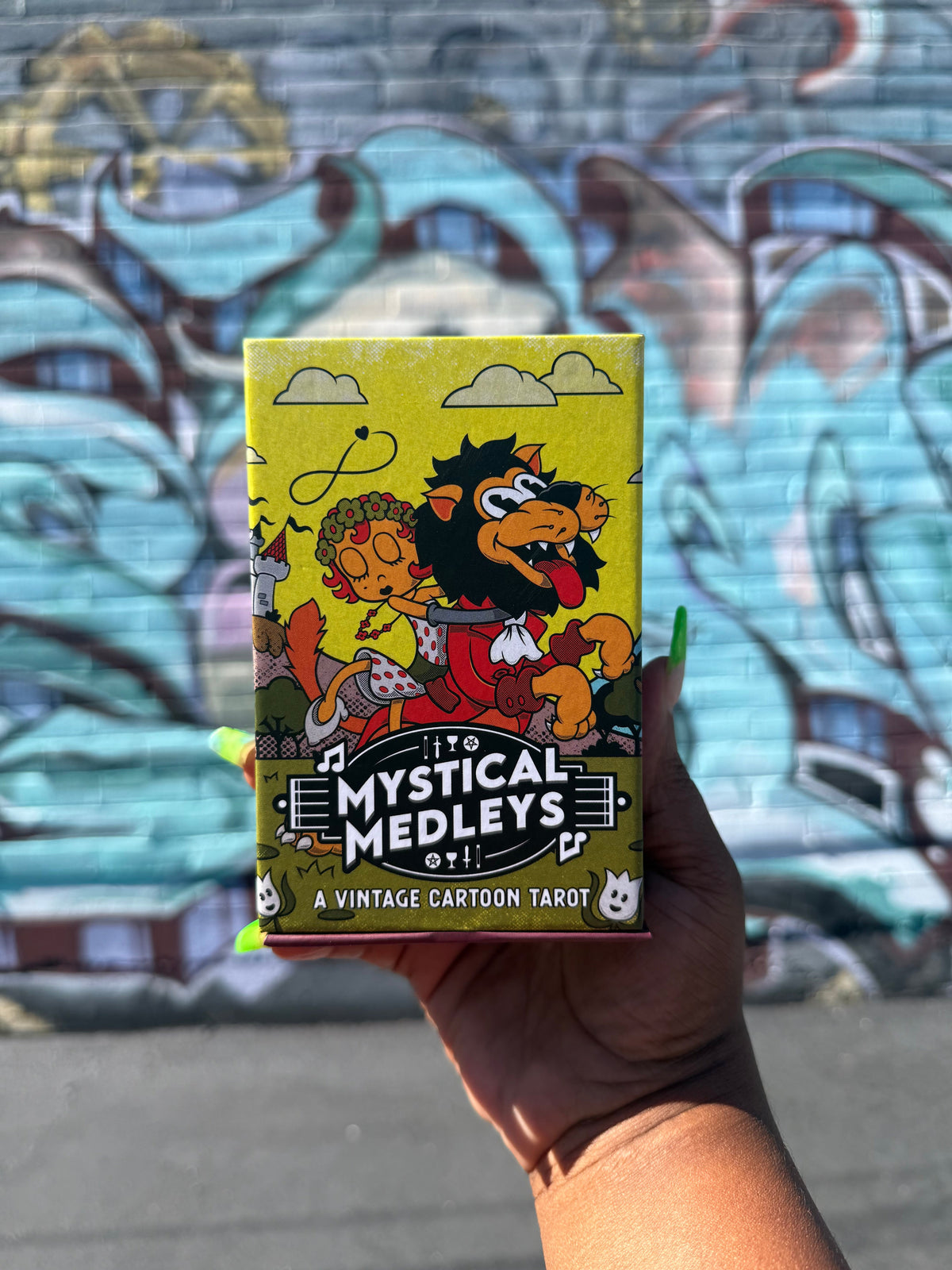 Mystical Medleys: A Vintage Cartoon Tarot Deck