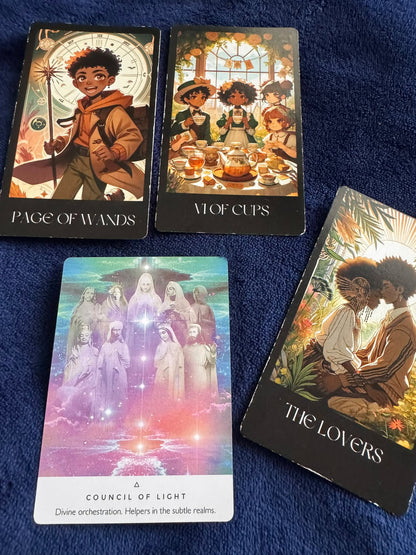 The Afro Anime Tarot Deck