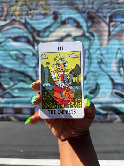 Mystical Medleys: A Vintage Cartoon Tarot Deck
