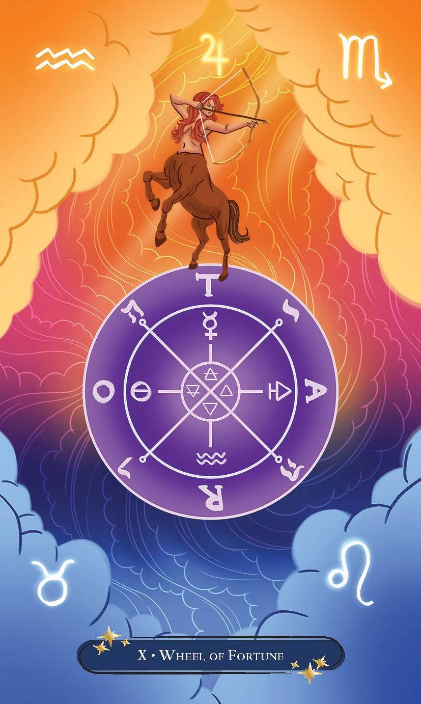 Divine Cosmos Tarot (Astrology Tarot Kit)