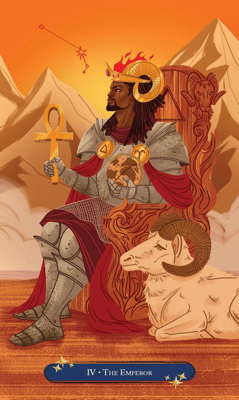 Divine Cosmos Tarot (Astrology Tarot Kit)