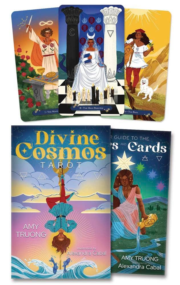 Divine Cosmos Tarot (Astrology Tarot Kit)