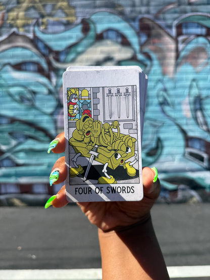 Mystical Medleys: A Vintage Cartoon Tarot Deck
