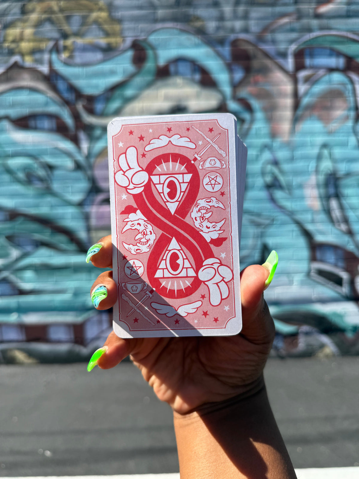 Mystical Medleys: A Vintage Cartoon Tarot Deck