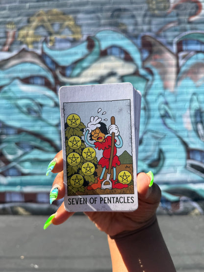 Mystical Medleys: A Vintage Cartoon Tarot Deck