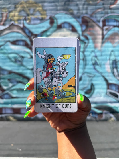 Mystical Medleys: A Vintage Cartoon Tarot Deck