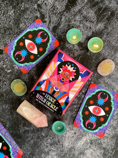 Venice Witch Oracle by Lili Nguyen: Flashcards; 88 pages / English